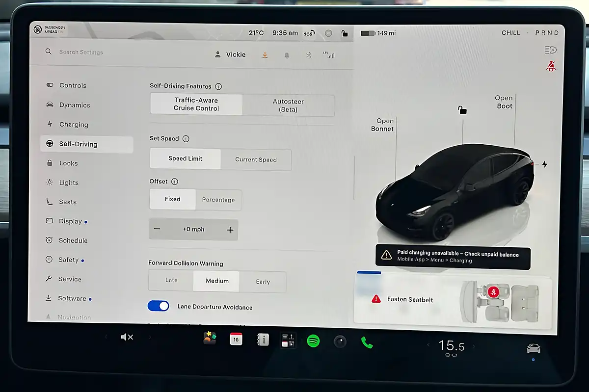 Used 2024 Tesla Model Y SUV 5dr Black - Interior and Exterior details 20