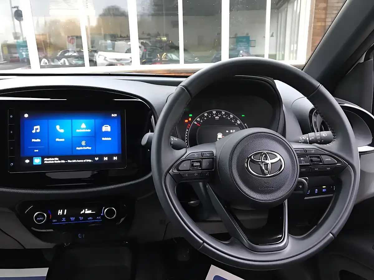 Used 2024 Toyota Aygo X Edge White - Interior and Exterior details 13
