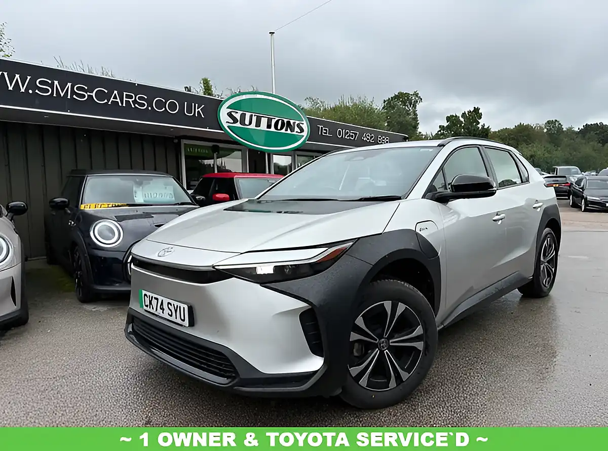 Used 2024 Toyota Bz4x Pure Silver - Front View