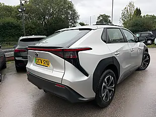 Used 2024 Toyota Bz4x Pure Silver - Interior and Exterior details 2