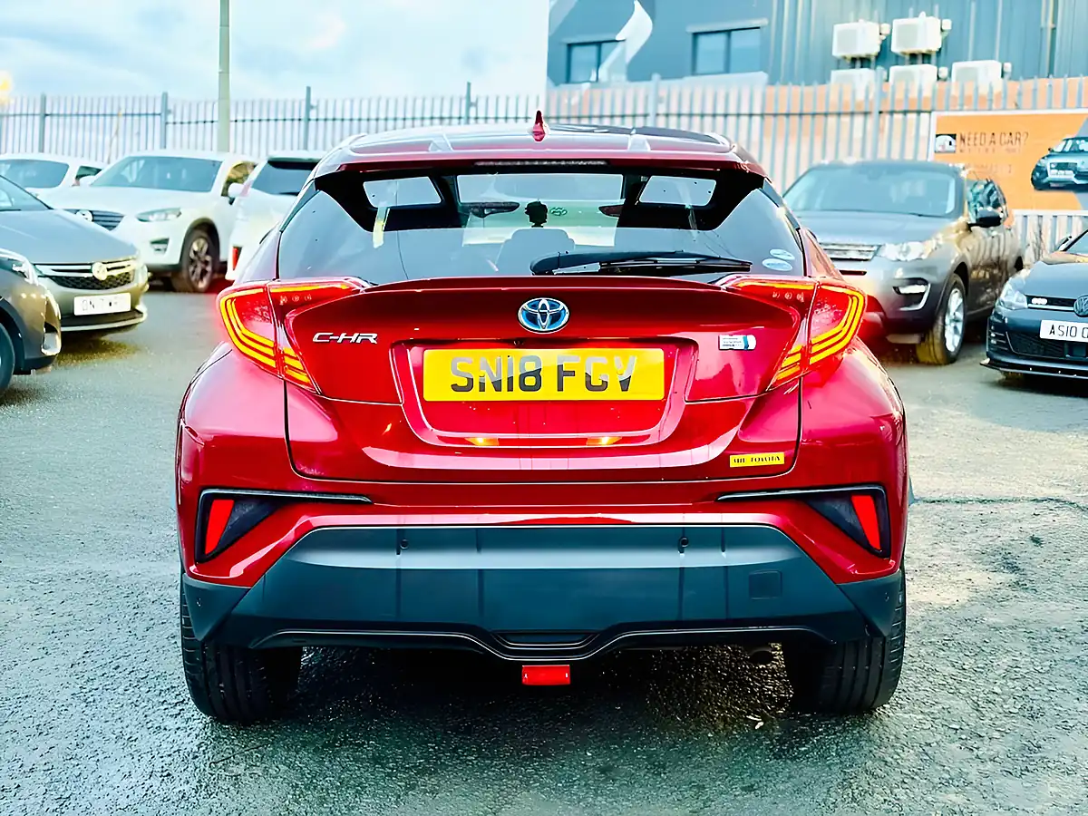 Used 2024 Toyota C-Hr Red - Interior and Exterior details 19