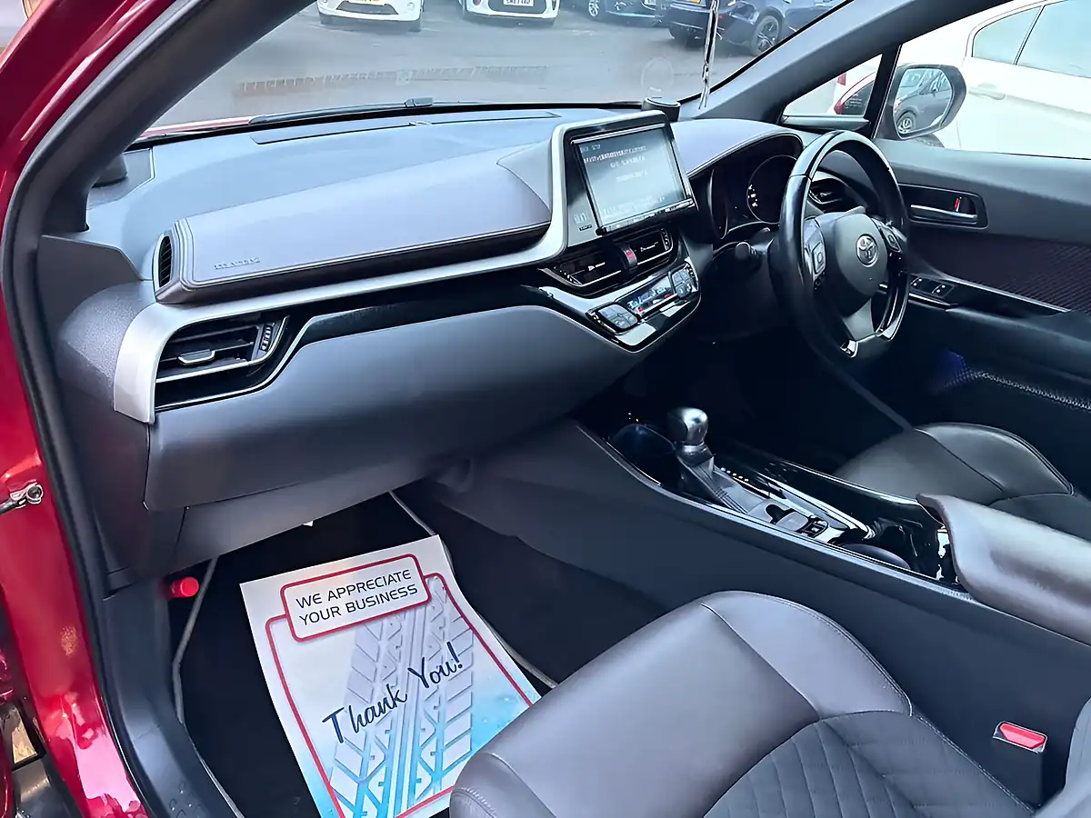 Used 2024 Toyota C-Hr Red - Interior and Exterior details 3