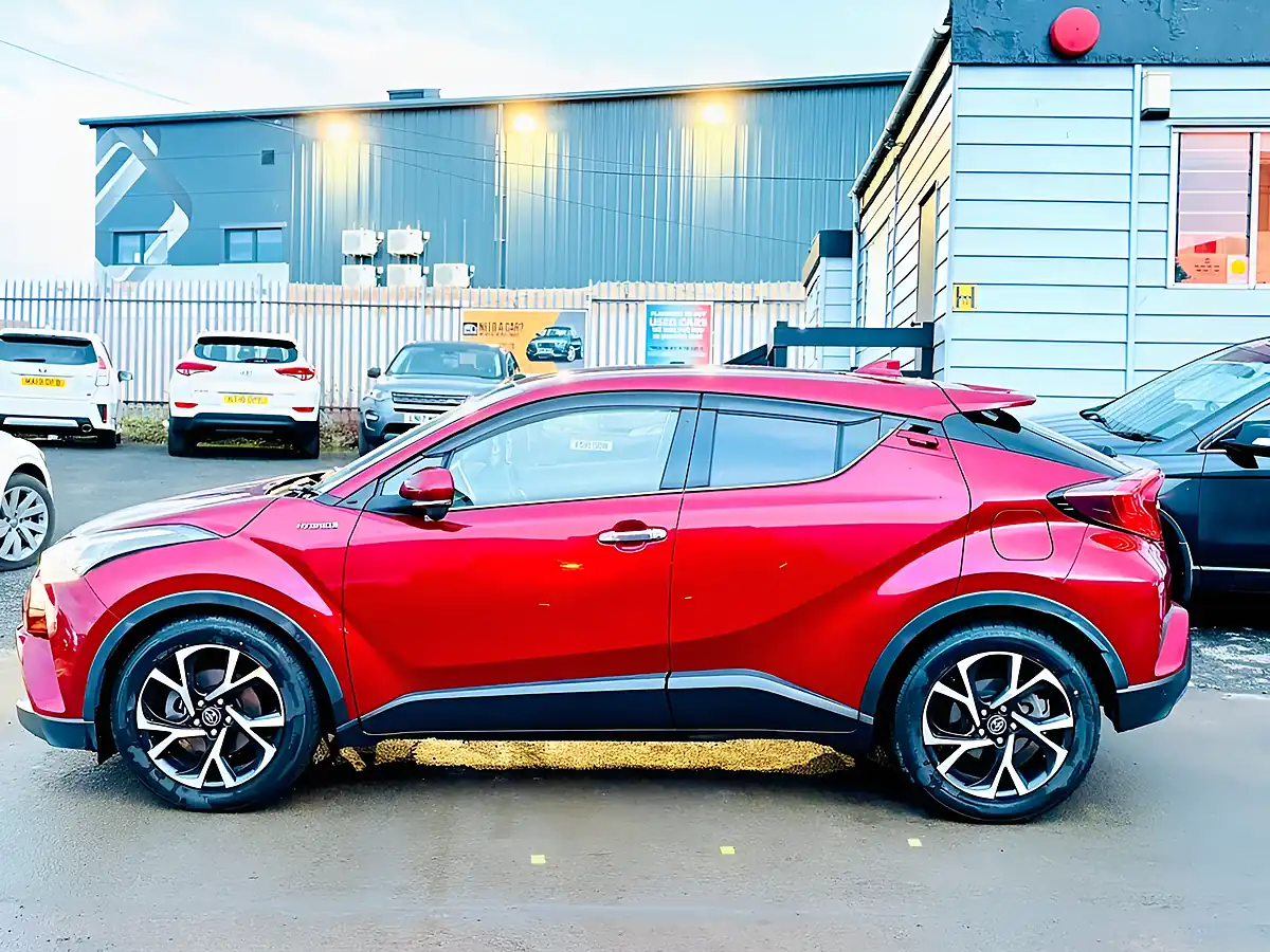Used 2024 Toyota C-Hr Red - Interior and Exterior details 4