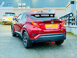 Used 2024 Toyota C-Hr Red - Interior and Exterior details 7