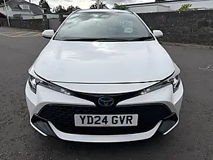 Used 2024 Toyota Corolla Car Derived Van White - Interior and Exterior details 2