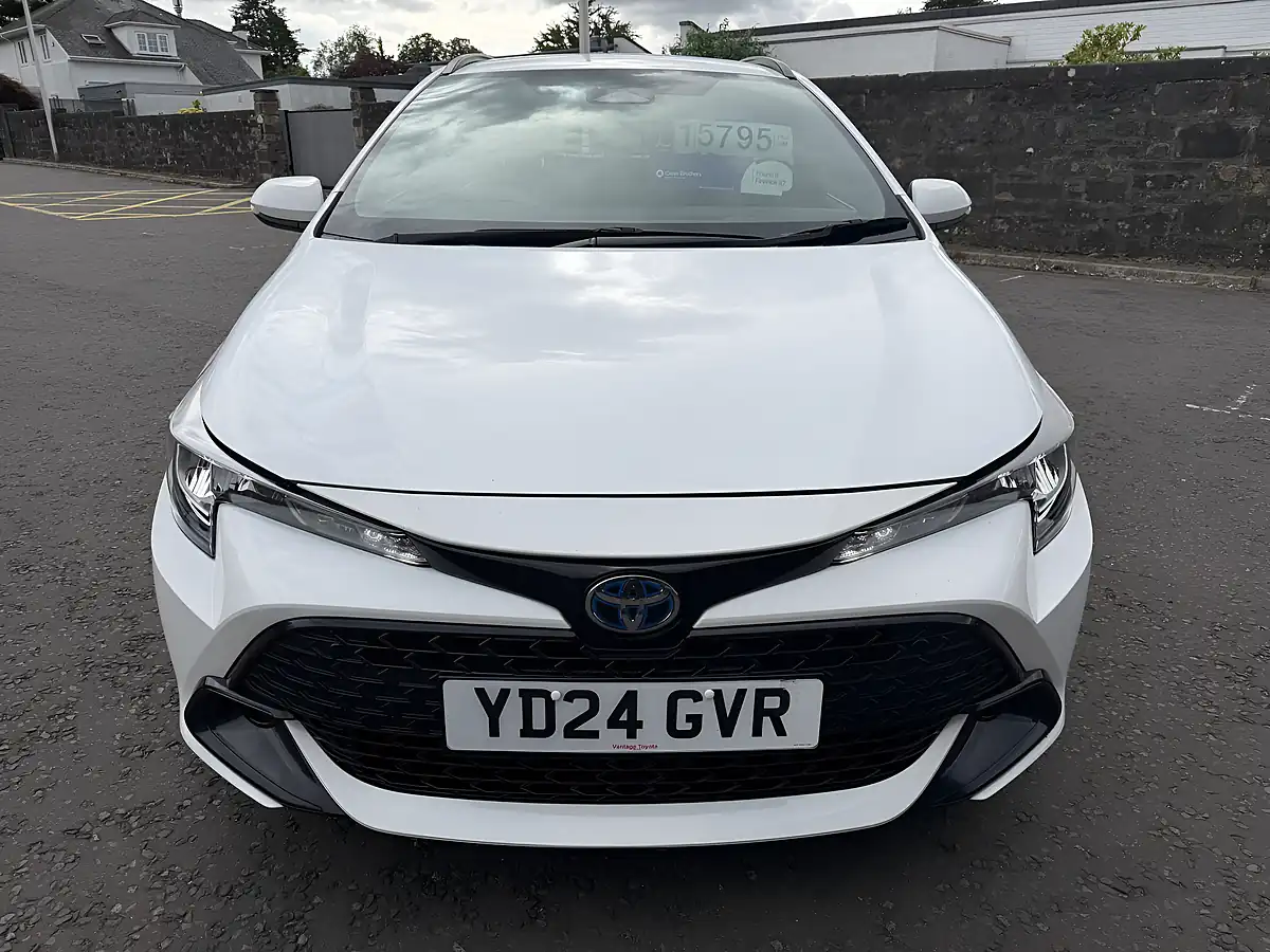 Used 2024 Toyota Corolla Car Derived Van White - Interior and Exterior details 2