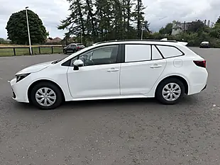 Used 2024 Toyota Corolla Car Derived Van White - Interior and Exterior details 4