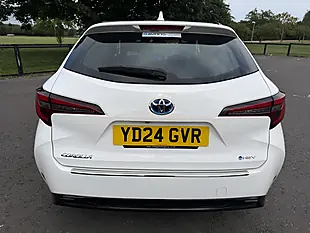 Used 2024 Toyota Corolla Car Derived Van White - Interior and Exterior details 6