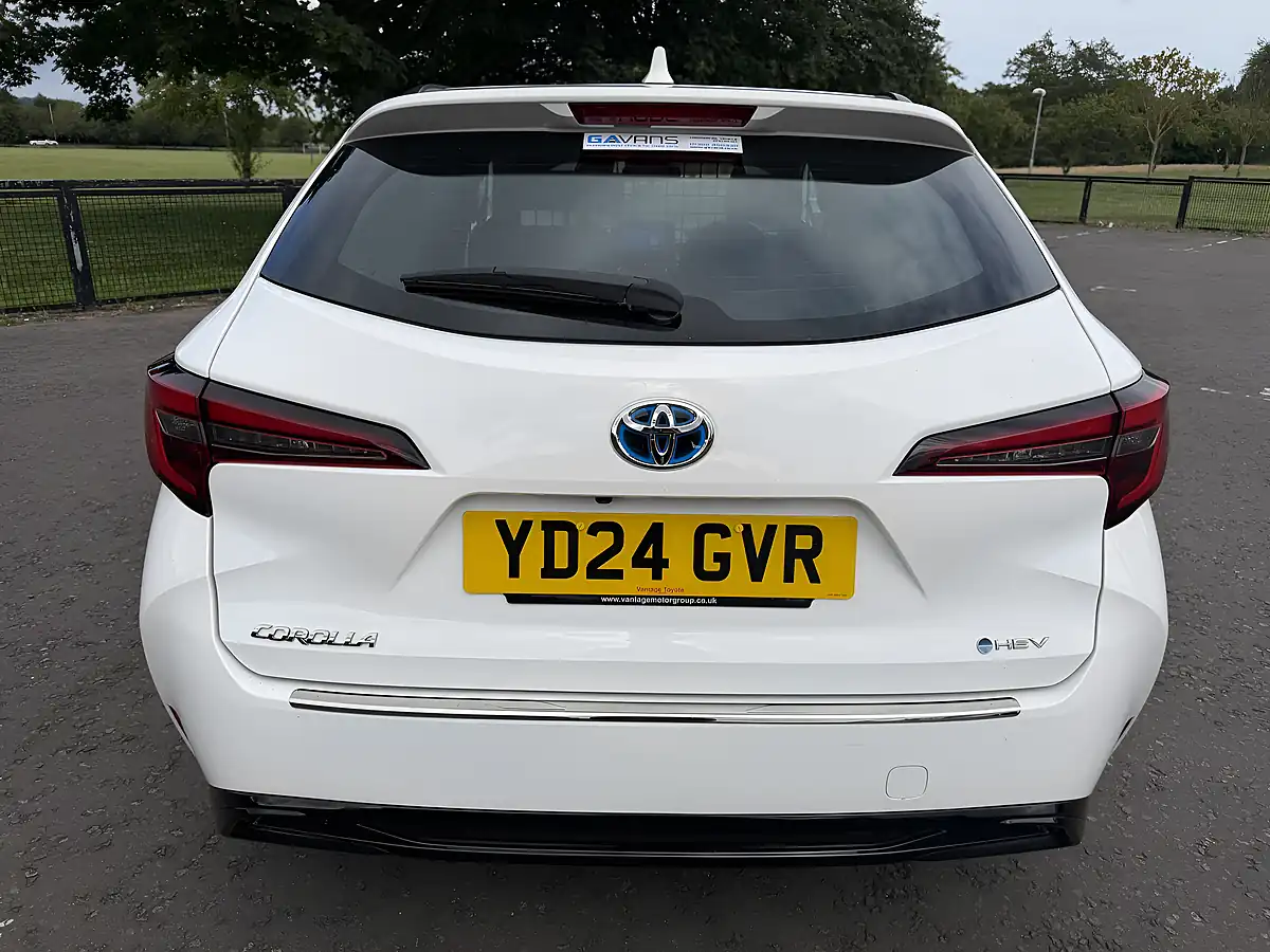 Used 2024 Toyota Corolla Car Derived Van White - Interior and Exterior details 6