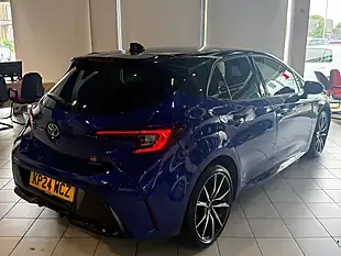 Used 2024 Toyota Corolla Gr Sport Blue - Interior and Exterior details 11