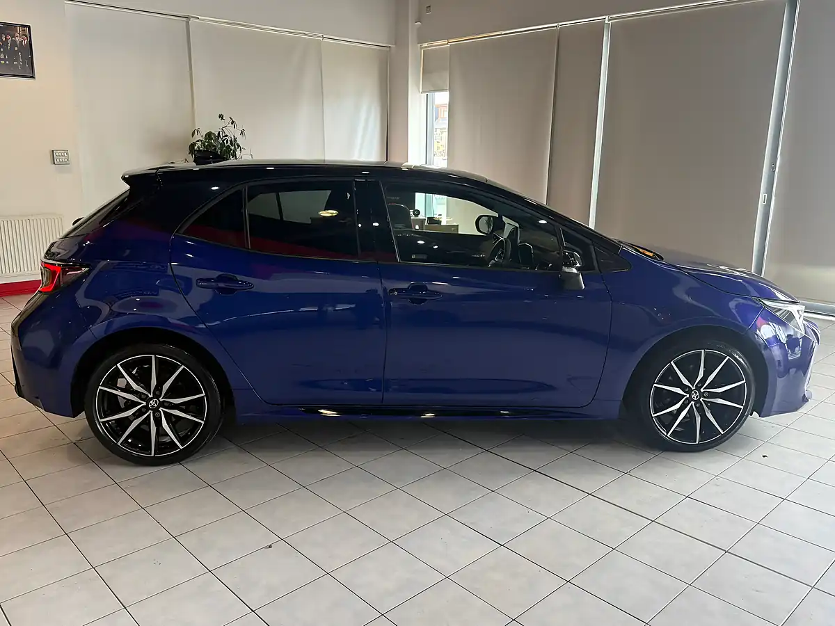 Used 2024 Toyota Corolla Gr Sport Blue - Interior and Exterior details 12