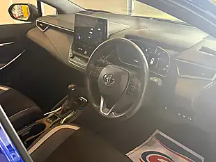 Used 2024 Toyota Corolla Gr Sport Blue - Interior and Exterior details 16