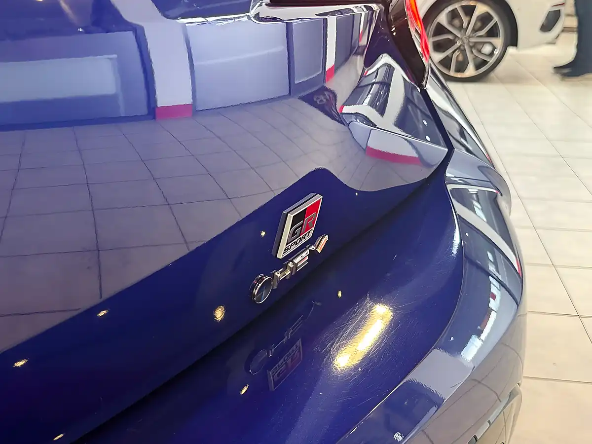 Used 2024 Toyota Corolla Gr Sport Blue - Interior and Exterior details 8
