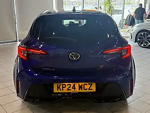 Used 2024 Toyota Corolla Gr Sport Blue - Interior and Exterior details 9