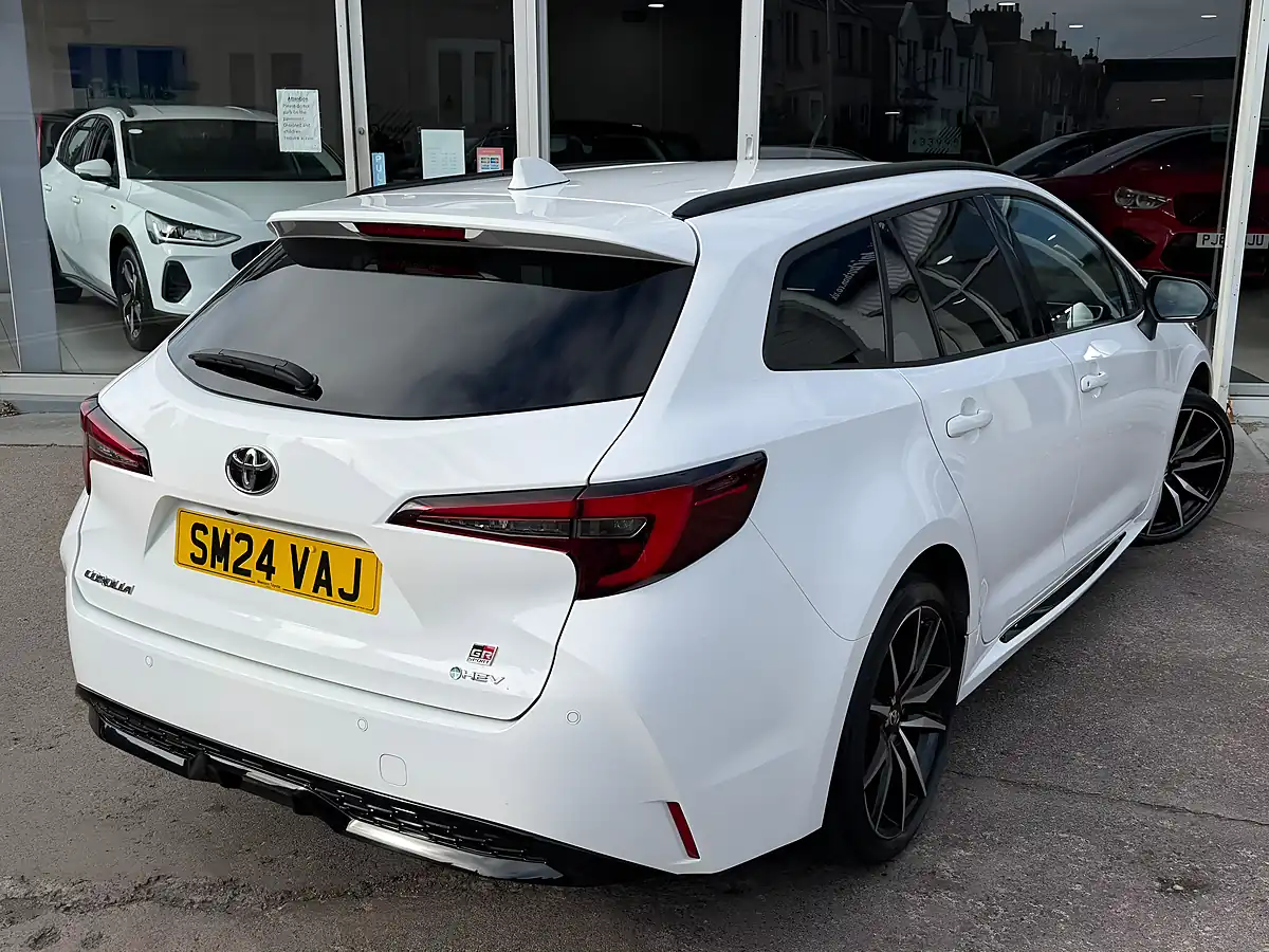 Used 2024 Toyota Corolla Gr Sport Touring Sports White - Interior and Exterior details 10