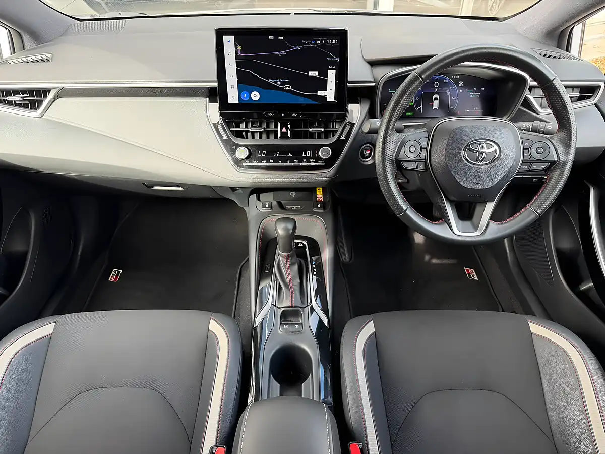 Used 2024 Toyota Corolla Gr Sport Touring Sports White - Interior and Exterior details 13