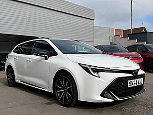 Used 2024 Toyota Corolla Gr Sport Touring Sports White - Interior and Exterior details 2