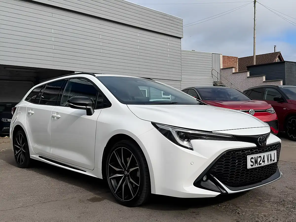 Used 2024 Toyota Corolla Gr Sport Touring Sports White - Interior and Exterior details 2