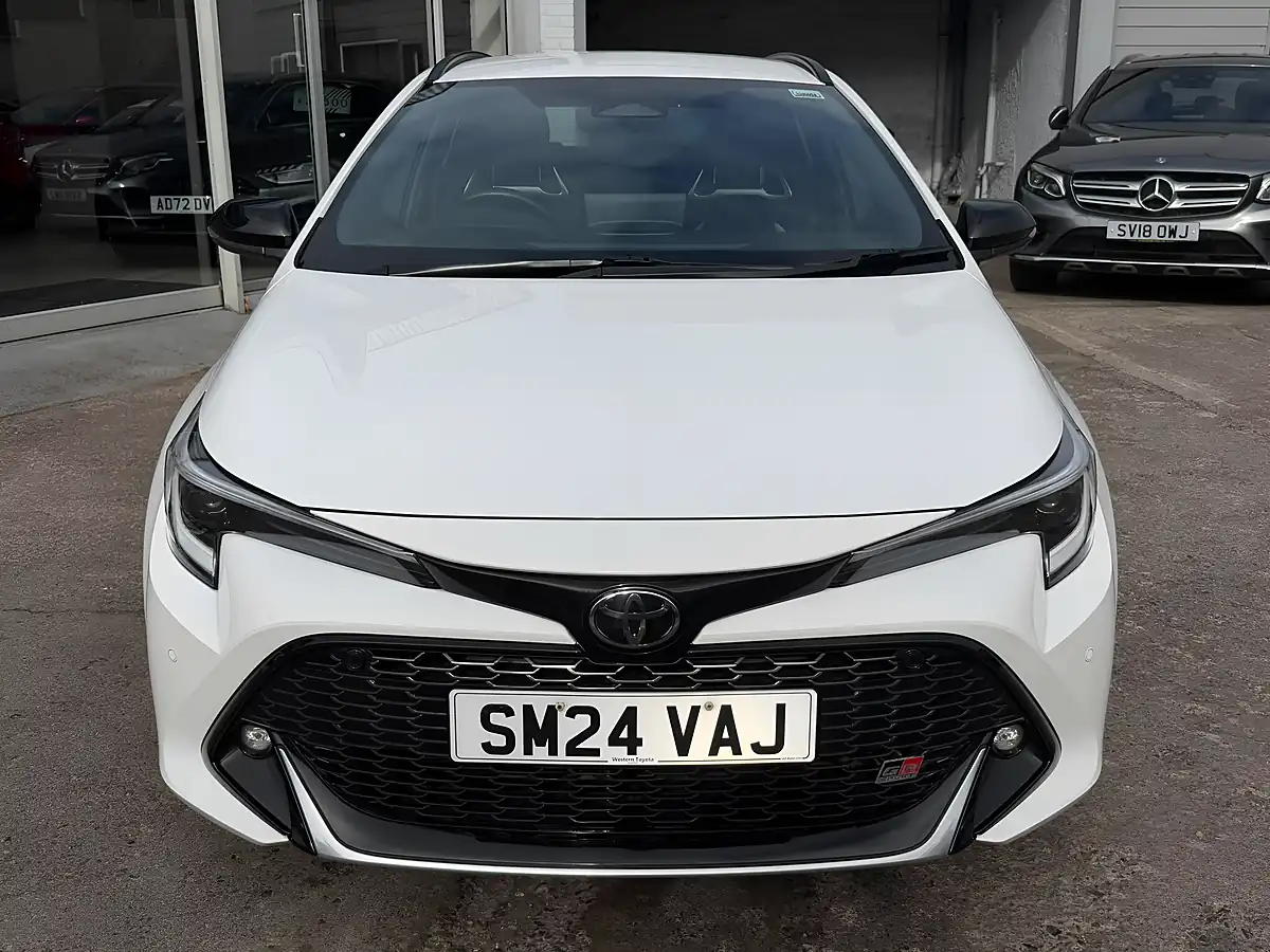 Used 2024 Toyota Corolla Gr Sport Touring Sports White - Interior and Exterior details 3