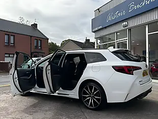Used 2024 Toyota Corolla Gr Sport Touring Sports White - Interior and Exterior details 4