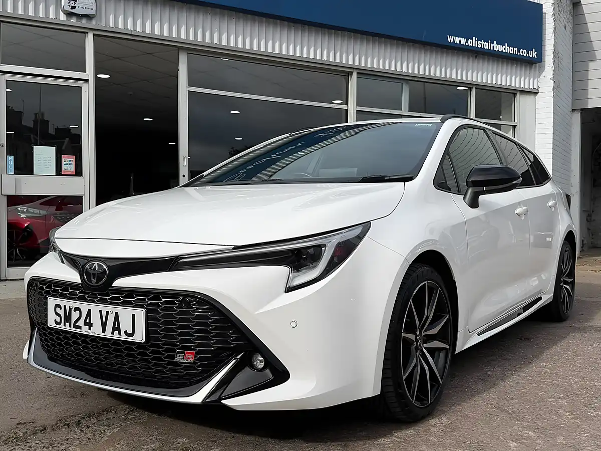 Used 2024 Toyota Corolla Gr Sport Touring Sports White - Interior and Exterior details 6
