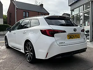 Used 2024 Toyota Corolla Gr Sport Touring Sports White - Interior and Exterior details 7