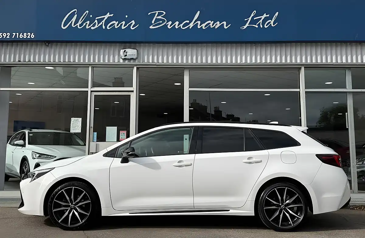 Used 2024 Toyota Corolla Gr Sport Touring Sports White - Interior and Exterior details 8
