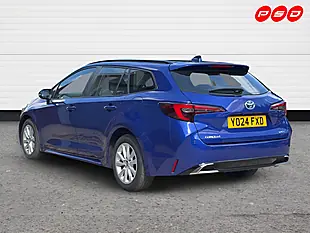 Used 2024 Toyota Corolla Icon Touring Sports Juniper Blue - Interior and Exterior details 5