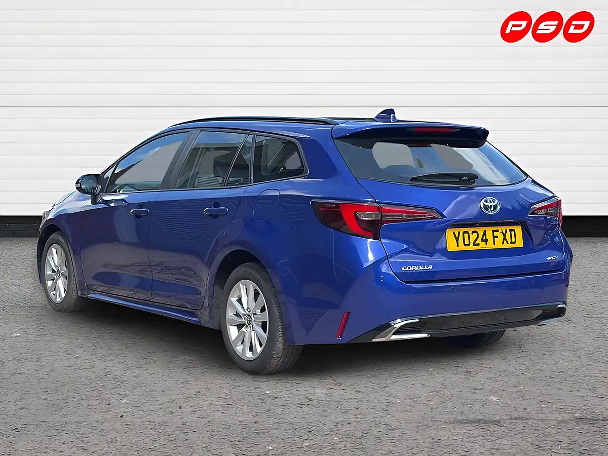 Used 2024 Toyota Corolla Icon Touring Sports Juniper Blue - Interior and Exterior details 5