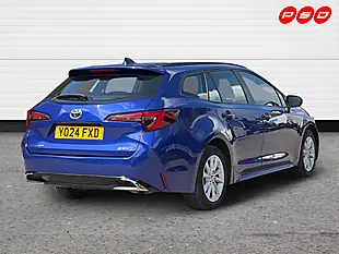 Used 2024 Toyota Corolla Icon Touring Sports Juniper Blue - Interior and Exterior details 7