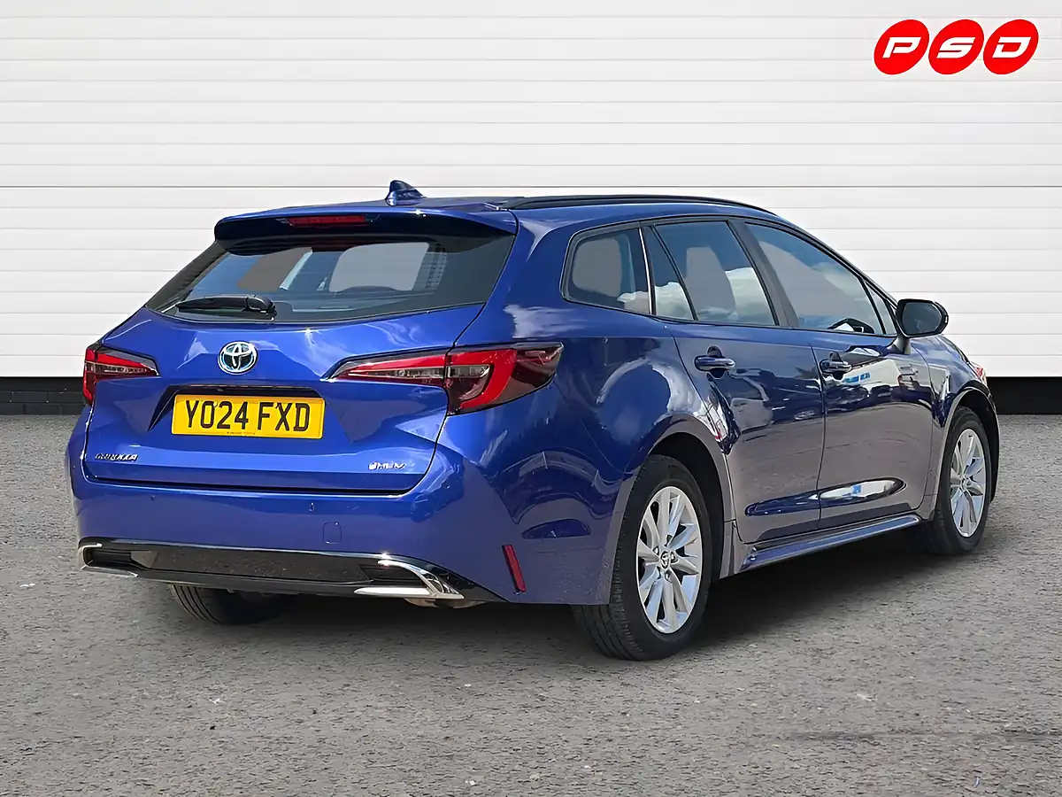 Used 2024 Toyota Corolla Icon Touring Sports Juniper Blue - Interior and Exterior details 7