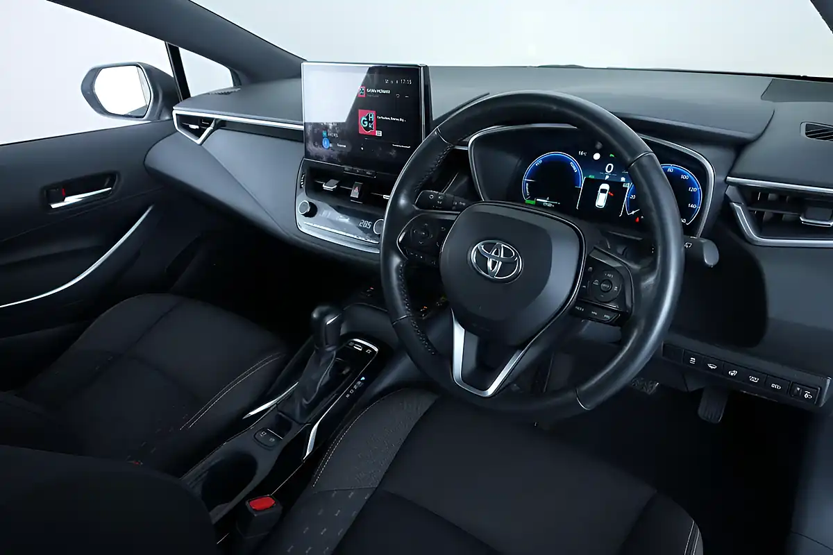 Used 2024 Toyota Corolla Icon Touring Sports White - Interior and Exterior details 2