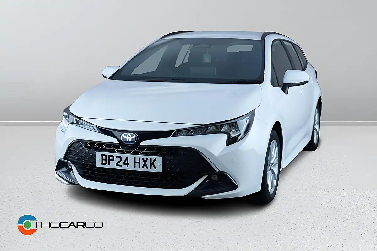 Used 2024 Toyota Corolla Icon Touring Sports White - Interior and Exterior details 4