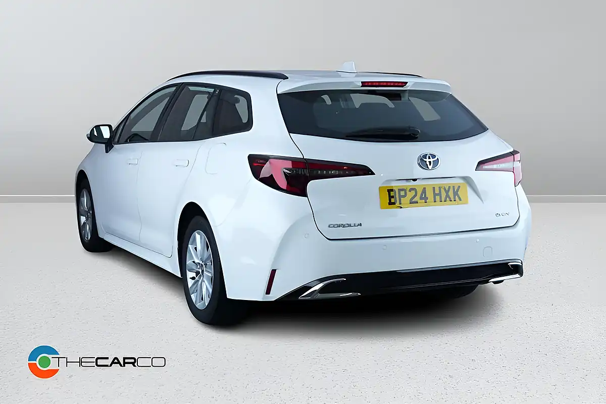 Used 2024 Toyota Corolla Icon Touring Sports White - Interior and Exterior details 8