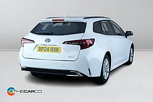 Used 2024 Toyota Corolla Icon Touring Sports White - Interior and Exterior details 9