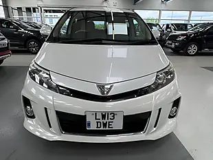 Used 2024 Toyota Estima White - Interior and Exterior details 2