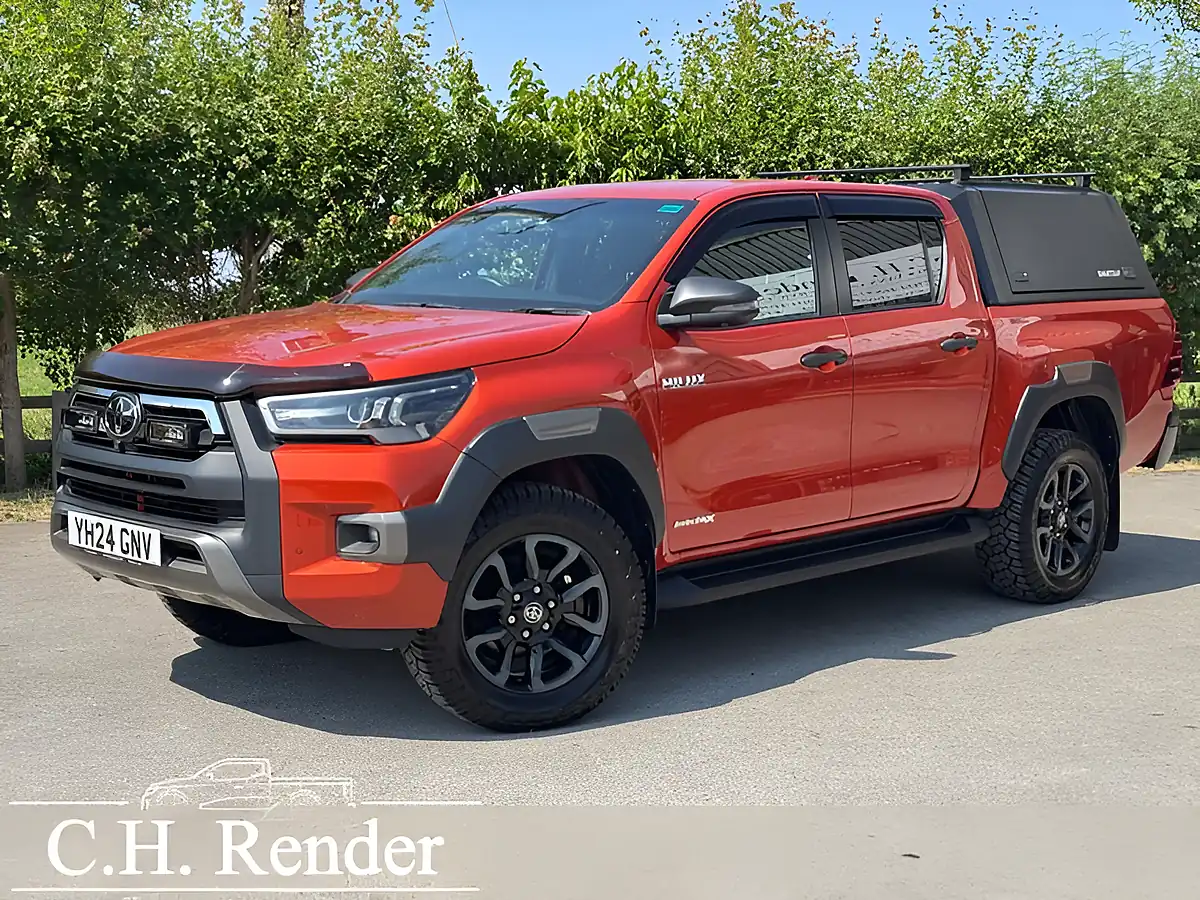 Used 2024 Toyota Hilux Invincible X Orange - Front View