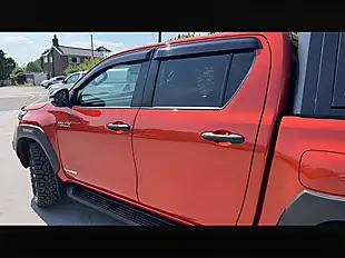 Used 2024 Toyota Hilux Invincible X Orange - Interior and Exterior details 11
