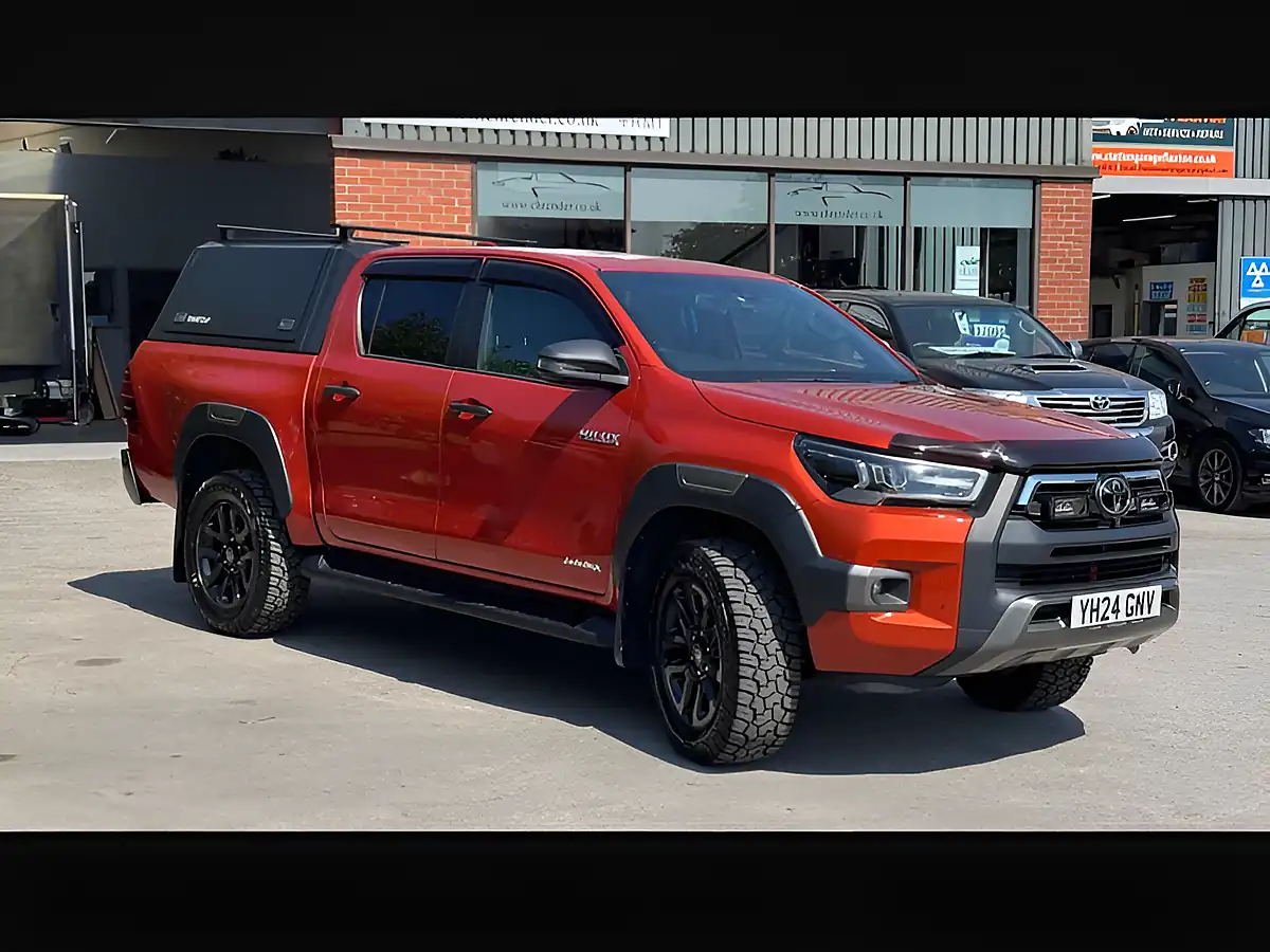 Used 2024 Toyota Hilux Invincible X Orange - Interior and Exterior details 12