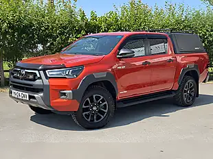Used 2024 Toyota Hilux Invincible X Orange - Interior and Exterior details 2