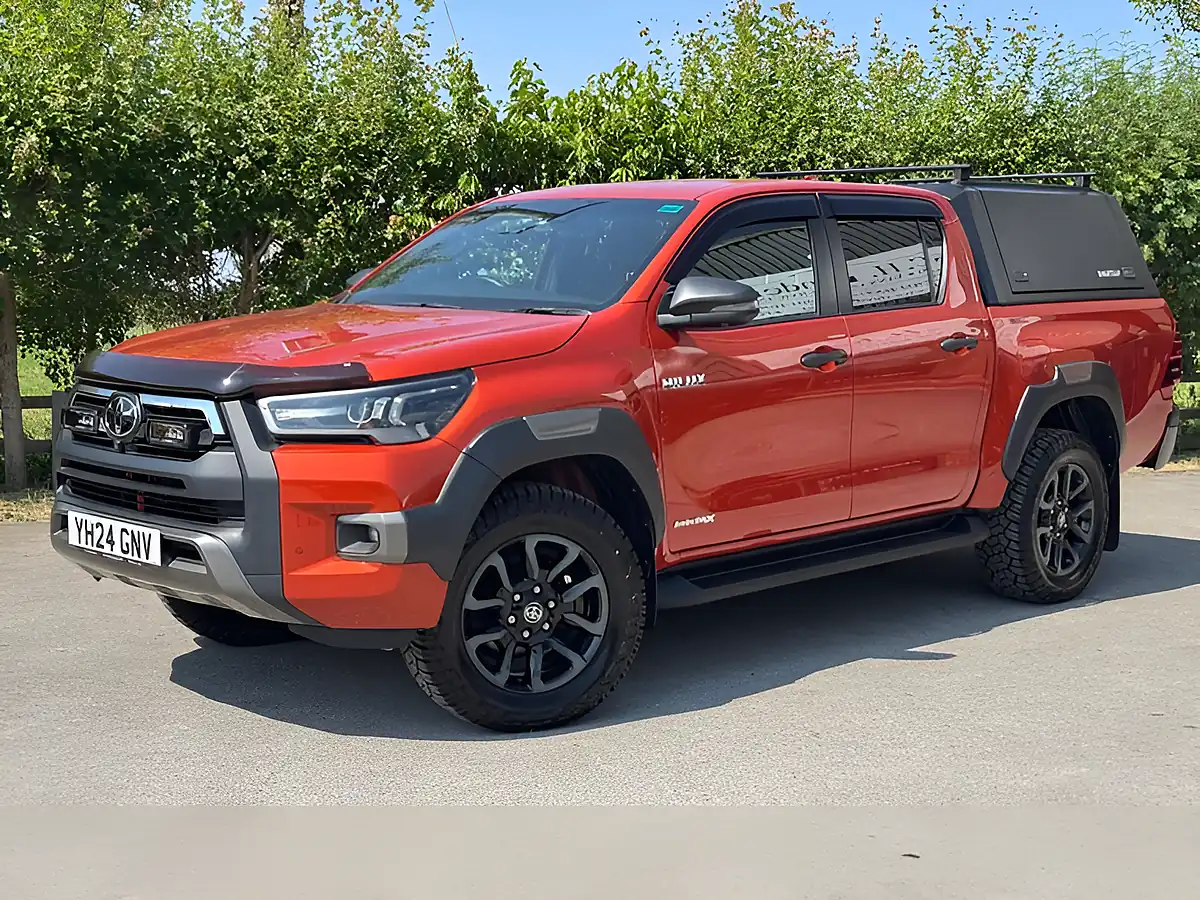 Used 2024 Toyota Hilux Invincible X Orange - Interior and Exterior details 2