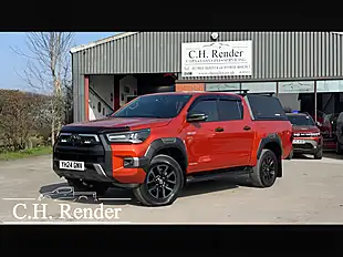 Used 2024 Toyota Hilux Invincible X Orange - Interior and Exterior details 3