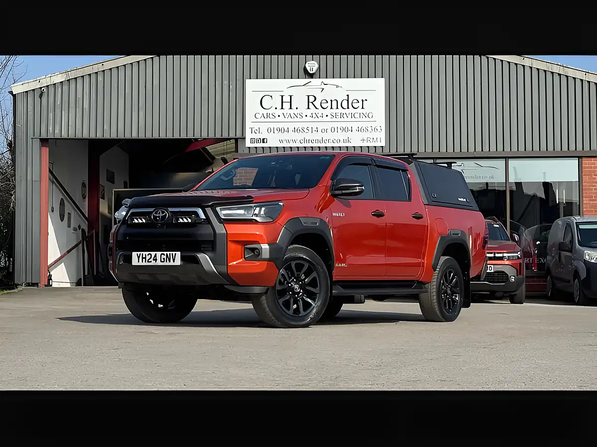Used 2024 Toyota Hilux Invincible X Orange - Interior and Exterior details 4
