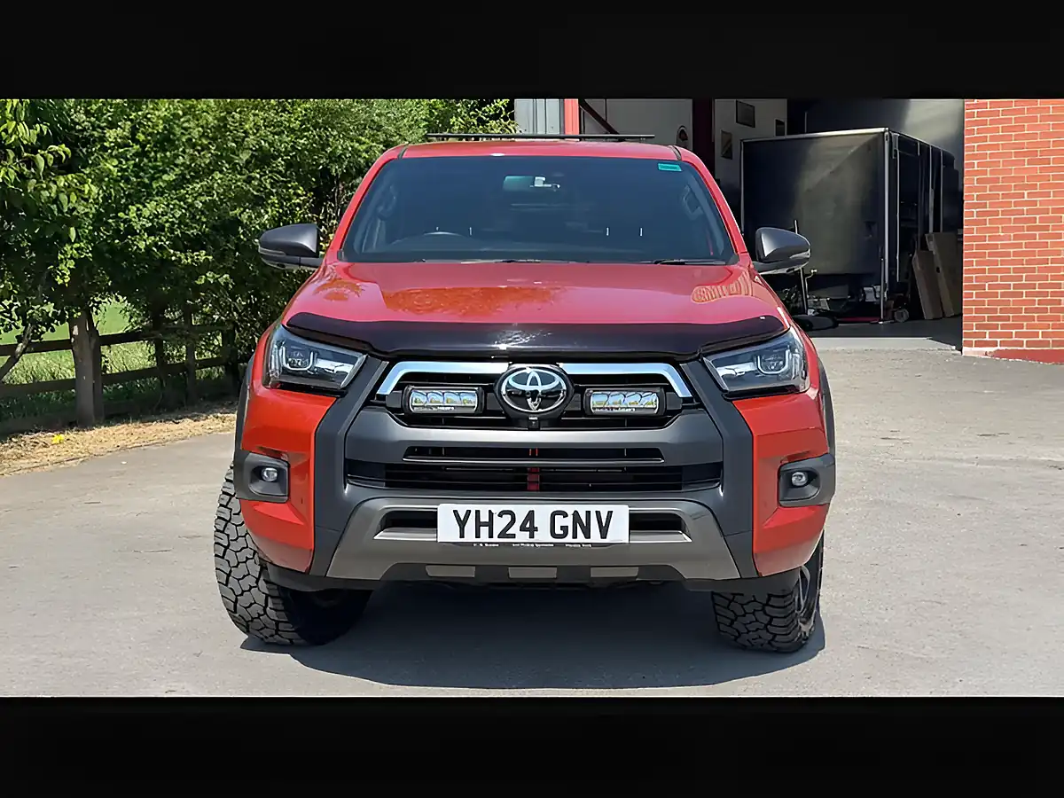 Used 2024 Toyota Hilux Invincible X Orange - Interior and Exterior details 5