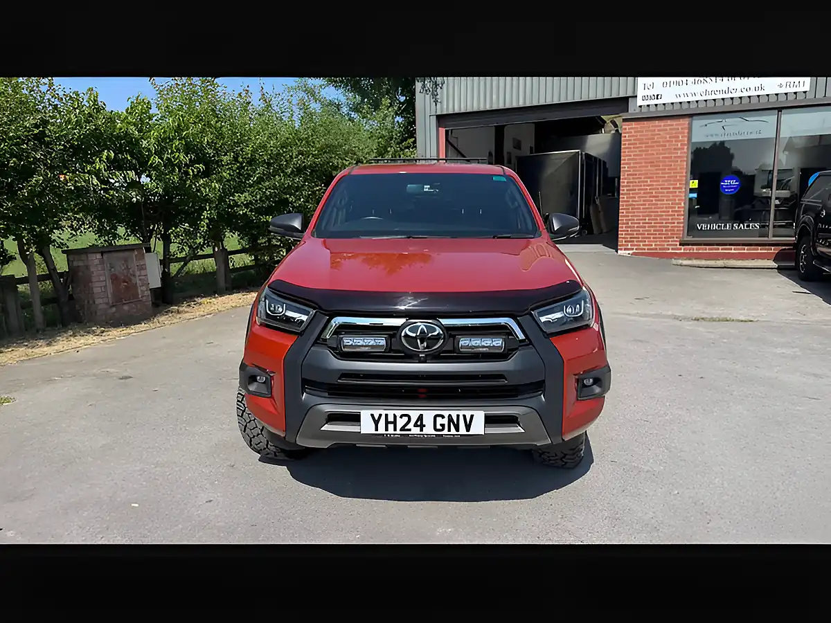 Used 2024 Toyota Hilux Invincible X Orange - Interior and Exterior details 6