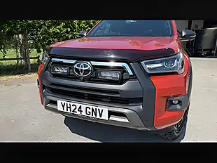 Used 2024 Toyota Hilux Invincible X Orange - Interior and Exterior details 8