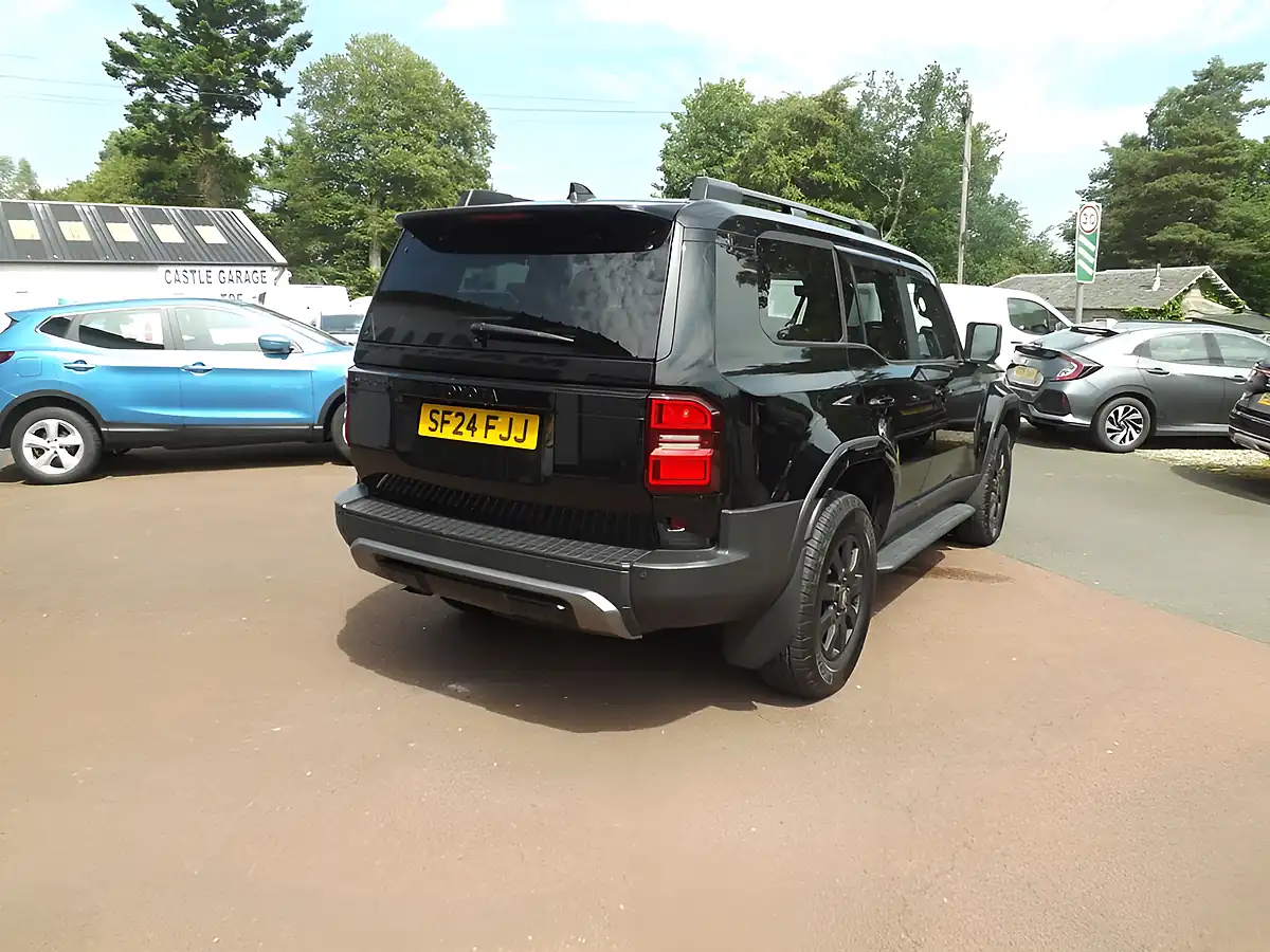 Used 2024 Toyota Land Cruiser First Edition Black - Interior and Exterior details 8