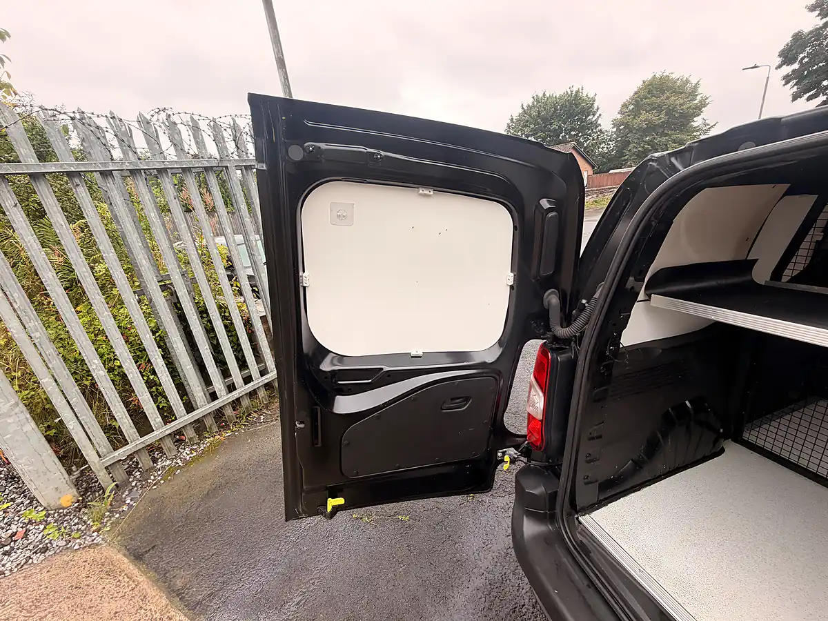 Used 2024 Toyota Proace Icon Short Panel Van Black - Interior and Exterior details 14