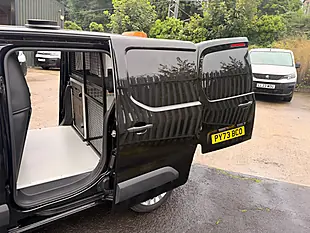 Used 2024 Toyota Proace Icon Short Panel Van Black - Interior and Exterior details 15