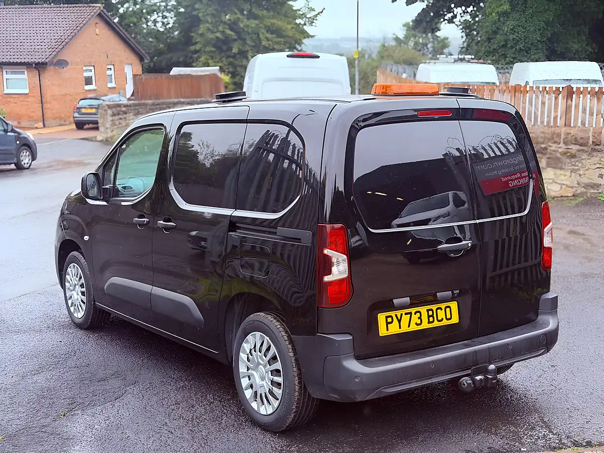 Used 2024 Toyota Proace Icon Short Panel Van Black - Interior and Exterior details 2